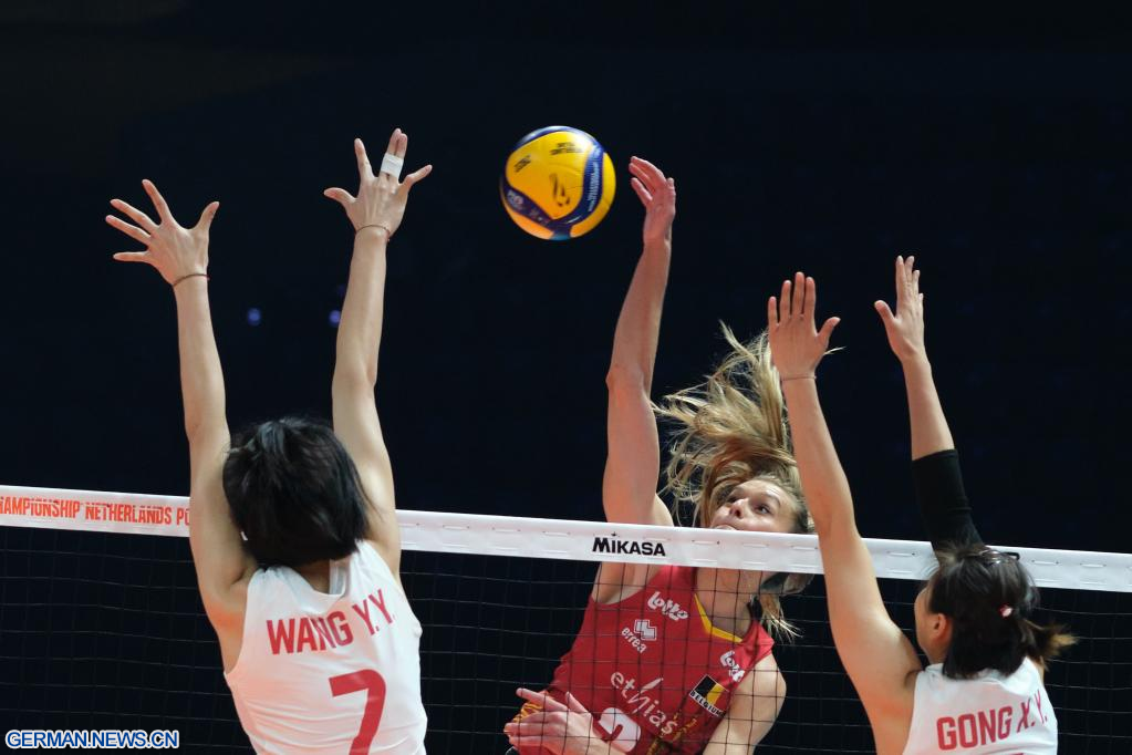 China erreicht Viertelfinale bei VolleyballWeltmeisterschaft der