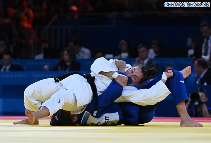 In Bildern Miriam Butkereit Holt Deutsches Judo Silber Xinhua