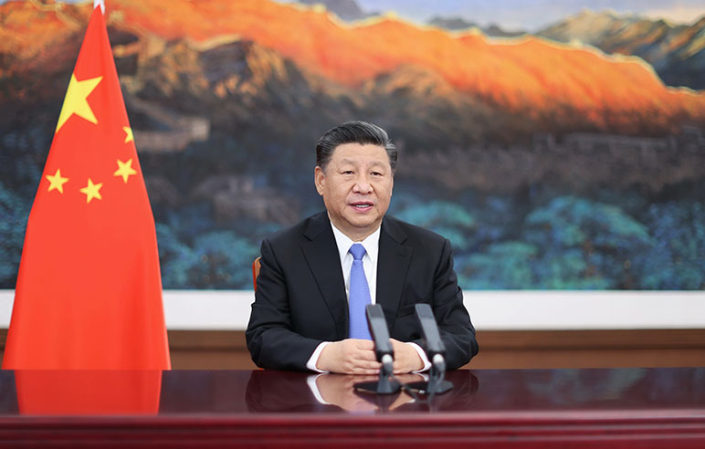 Xi Jinping delivers keynote speech via video at CIIE opening ceremony