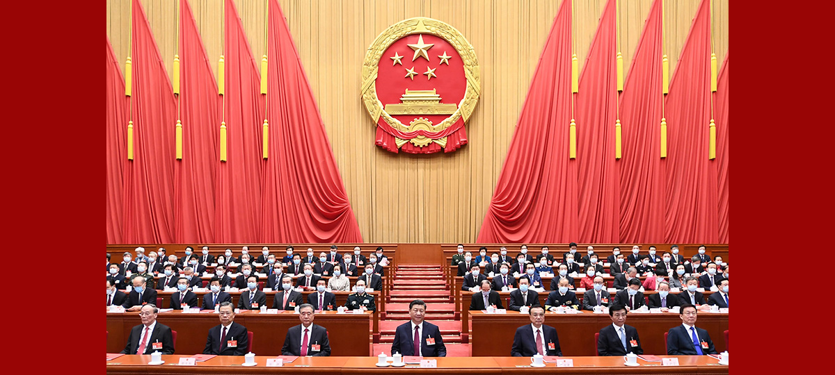 Chinas oberste Gesetzgebung hält Abschlusssitzung der Jahrestagung ab