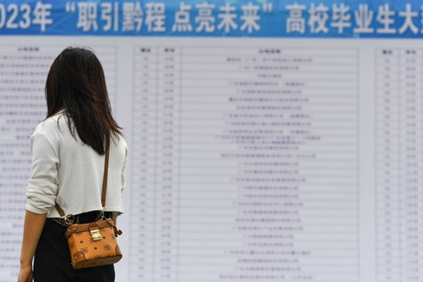 Chinas ermittelte städtische Arbeitslosenquote im ersten Halbjahr bei 5,3 Prozent