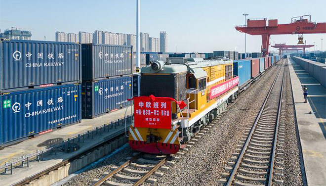 Chinesisch-europäische Güterzugsdienste verzeichnen robustes Wachstum im Q1