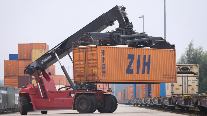 Neue China-Europa-Güterzugverbindung zwischen Zhengzhou, Hanoi und Lüttich