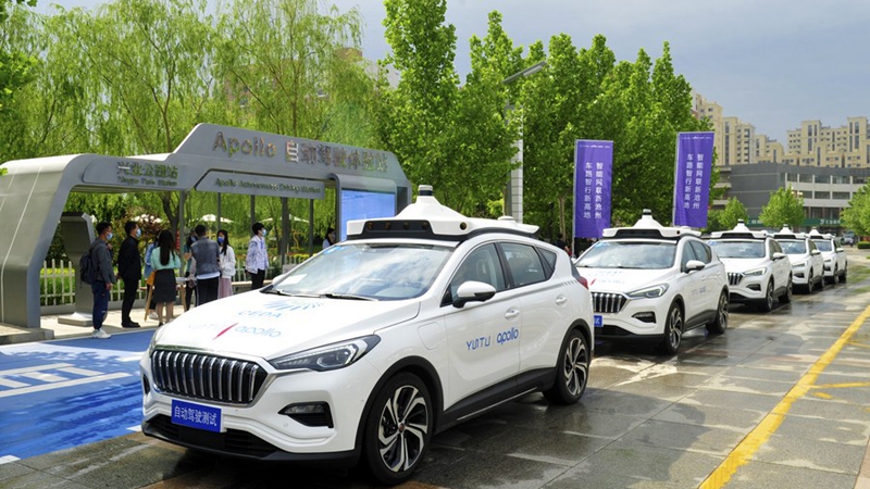 China vergrößert Testgebiet für intelligente vernetzte Fahrzeuge