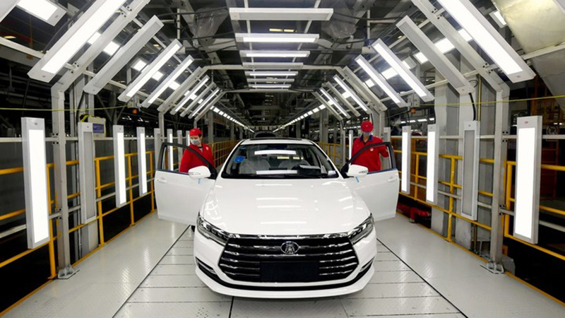Chinas Autobauer BYD verkauft im September deutlich mehr Fahrzeuge mit neuer Energie