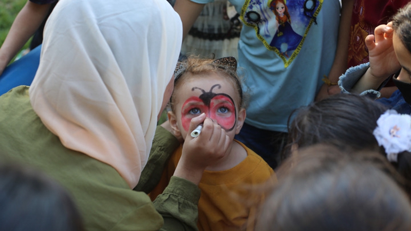 SOS-Kinderdorf im Gazastreifen veranstaltet Fest für Waisenkinder