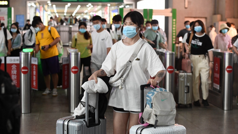 China verzeichnet Höhepunkt im Rückreiseverkehr nach Ferien zum Nationalfeiertag