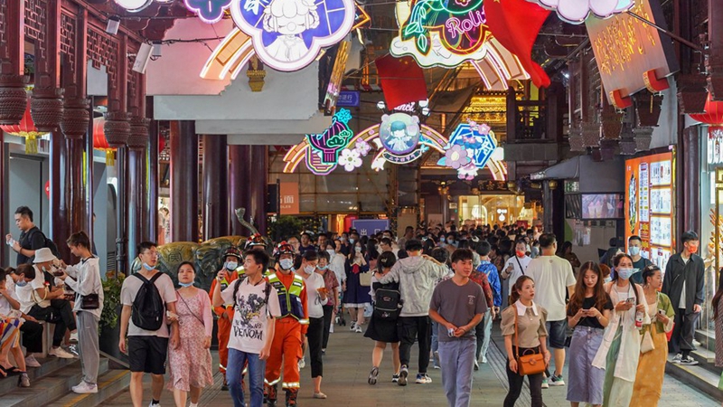 Online-Zahlungen in China während der Ferien zum Nationalfeiertag erreichen Rekordwert