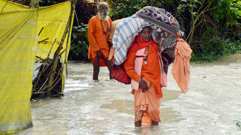 SPOT NEWS: Zahl der Toten bei Überschwemmungen in Nordindien steigt auf 34