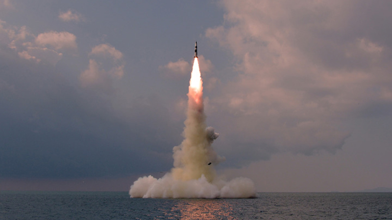 DVRK testet U-Boot-gestützte ballistische Rakete