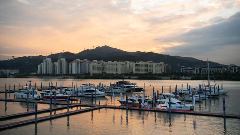 Yachtmesse in Macau eröffnet