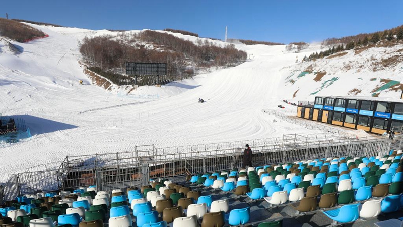 Yunding Ski Resort in Chongli bereitet sich auf Beijing 2022 vor