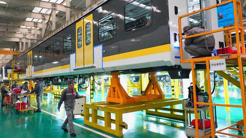 Chinesisches Unternehmen produziert Züge für U-Bahn-Projekt in Portugal