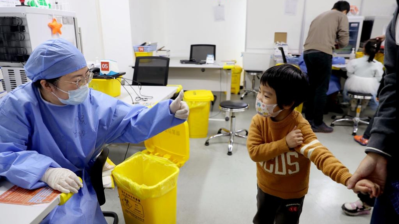 Shanghai startet COVID-19-Impfung für Kinder im Alter von 3 bis 5 Jahren