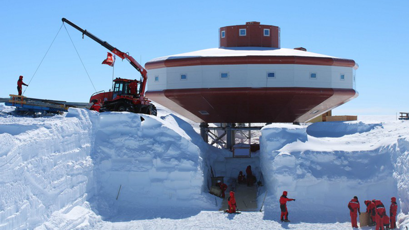 Chinas neue Wetterstationen in der Antarktis nehmen offiziell Betrieb auf