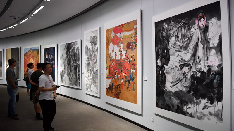 Internationale Kunstausstellung zur Seidenstraße in Xi'an eröffnet