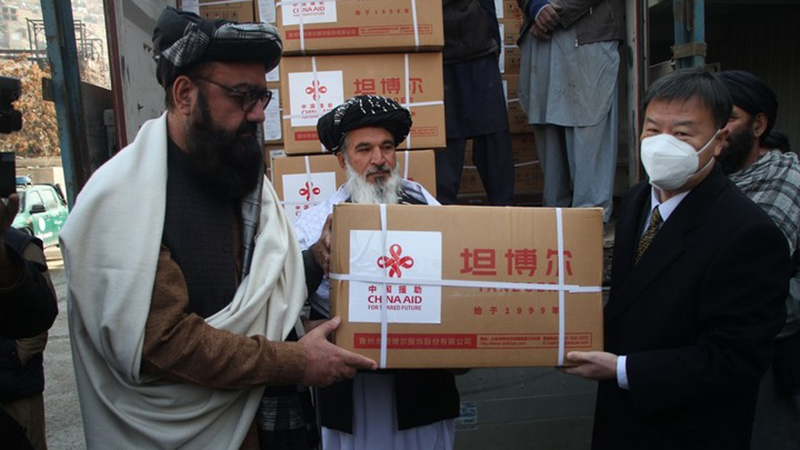 Afghanistan empfängt zweite Spende mit Hilfsgütern für den Winter aus China