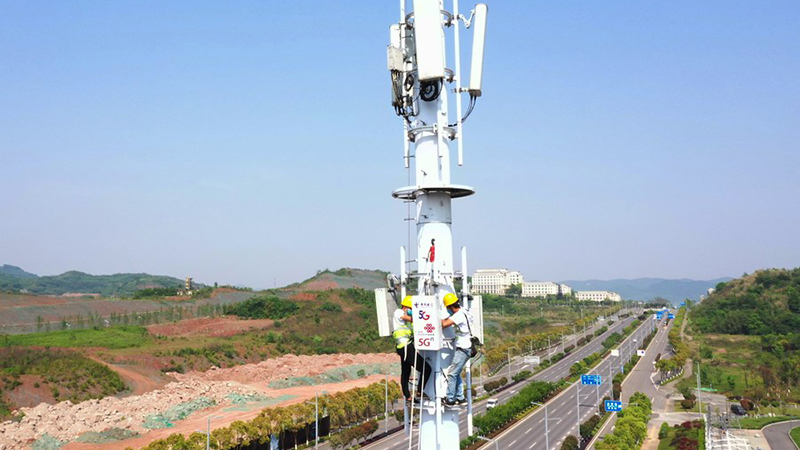 China verfügt über 1,3 Millionen 5G-Basisstationen