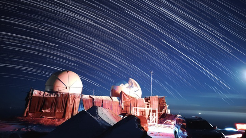 China will astronomisches Observatorium auf Qinghai-Tibet-Hochebene bauen
