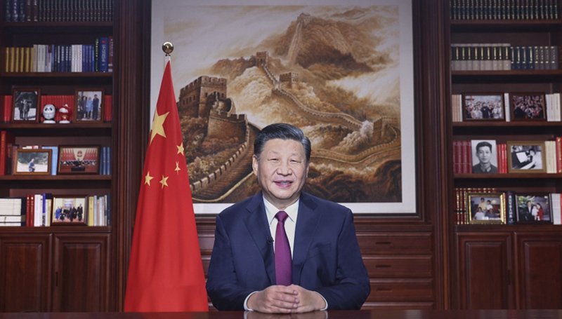 Staatspräsident Xi hält Neujahrsansprache zum Jahr 2022