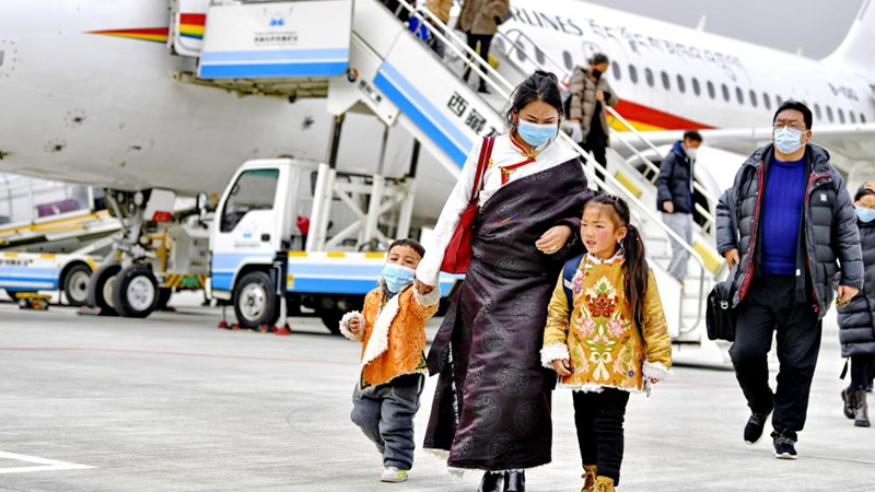 Jahrespassagieraufkommen der zivilen Luftfahrt in Tibet überschreitet sechs Millionen