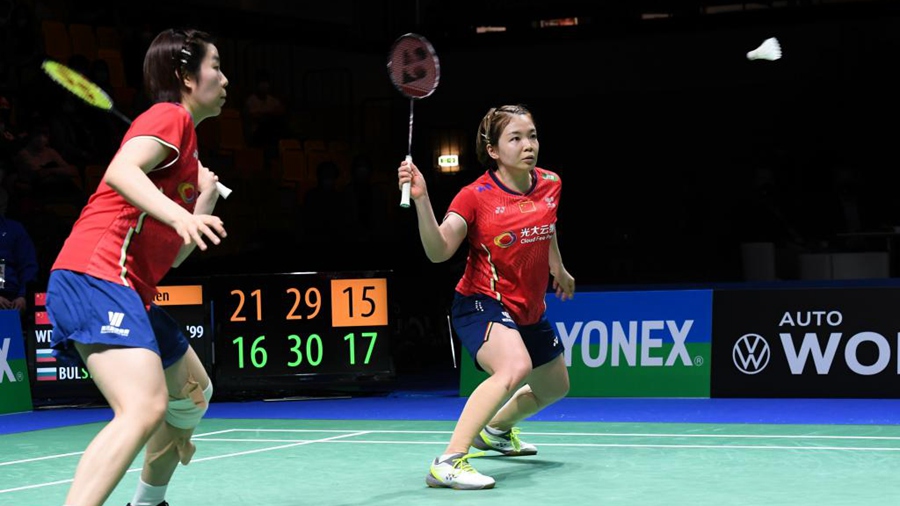 Badminton: Chen Qingchen/Jia Yifan gewinnen Endspiel im Damendoppel bei German Open