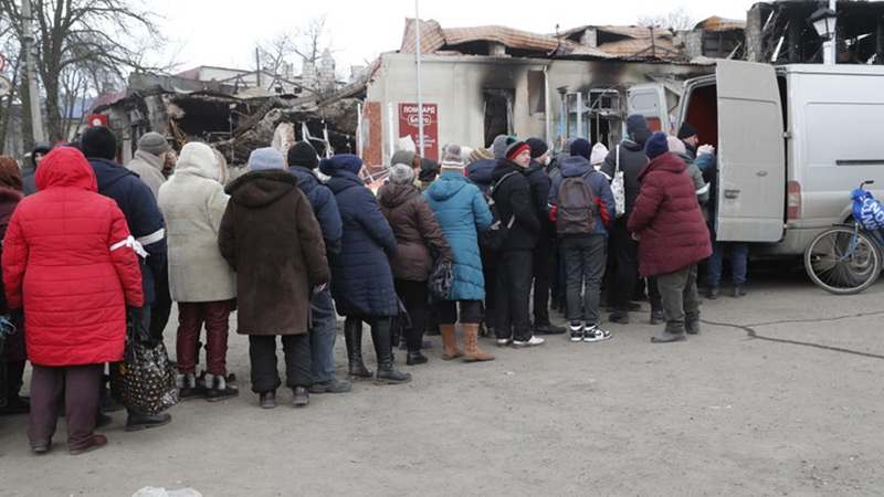 Fotoreportage: Donezk im Russland-Ukraine Konflikt