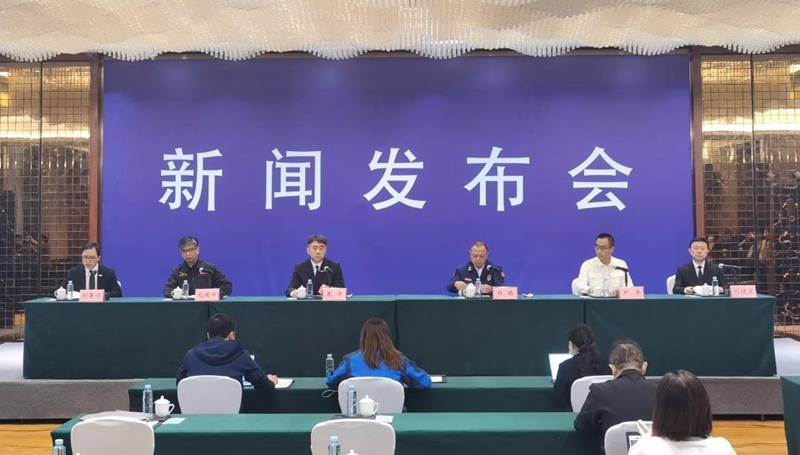 Pressekonferenz zum Flugzeugunglück von Flug MU5735 in Guangxi abgehalten