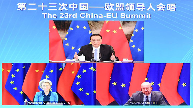 Chinesischer Ministerpräsident ruft China und EU zu verstärktem Dialog, Koordination und vertiefter Zusammenarbeit auf