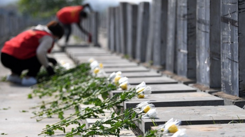 Trend frischer Schnittblumen zu Chinas Totengedenktag setzt sich fort