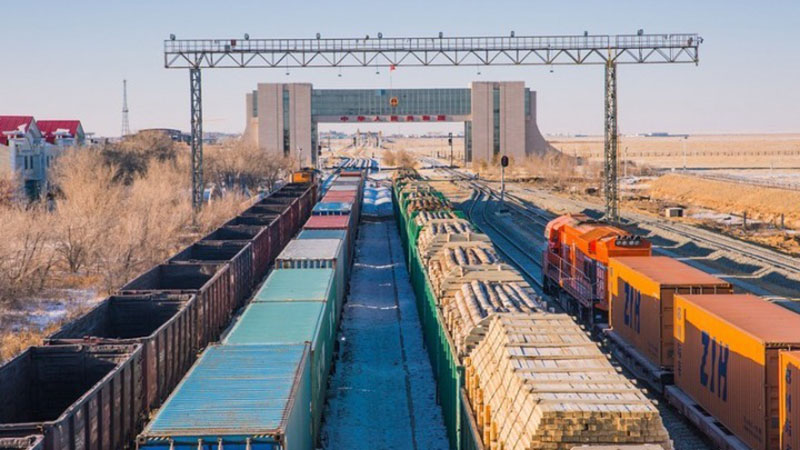 Grenzbahnhof Erenhot verzeichnet starkes Wachstum bei Güterexporten