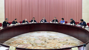 Yu Zhengsheng hält Vorsitz über Sitzung zum Verstehen der Bedeutung des 19. Parteitages der KPCh