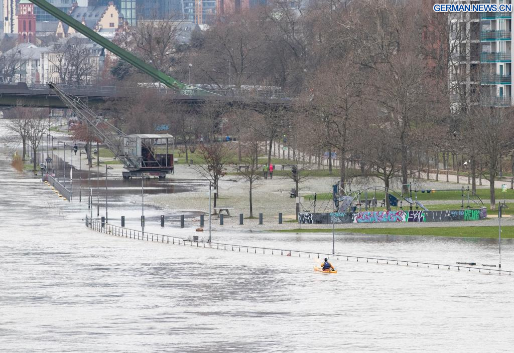 Frankfurt: Main über Die Ufer Getreten - Xinhua | German.news.cn